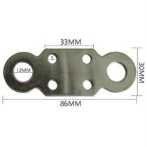 90 degree door nose L-shaped right-angle door buckle box buckle galvanized anti-theft buckle padlock buckle lock nose box cabinet door lock piece