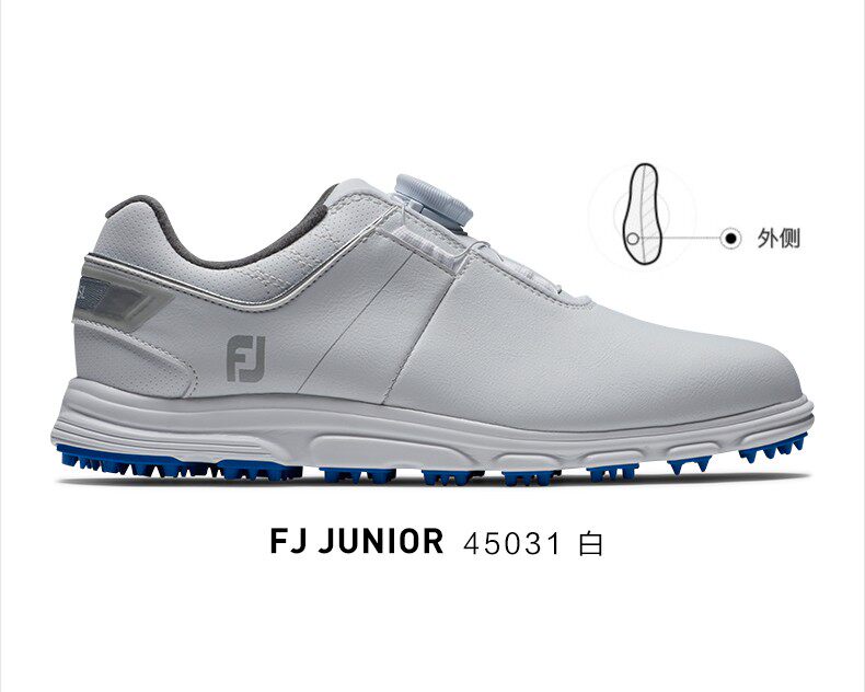Footjoy Гольф мужской и женщины ребенок кроссовки Pro SL Junior подростков гольф обучение спортивной обуви 