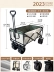 bếp ga mini cắm trại Xe đẩy gấp ngoài trời, xe di động cắm trại, gian hàng dã ngoại, xe đẩy hợp kim nhôm gấp, thiết bị đựng đồ đơn giản bếp ga cắm trại bếp cắm trại gấp gọn 