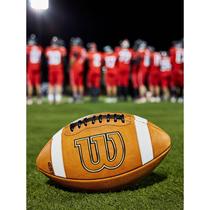 Wilson Wilwin GST Rugby Handmade Soft Leather Racing Class Light Leather Sewing Stripe Universal