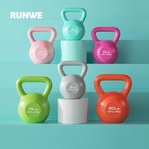 Langwei kettlebell womens fitness home training hip squat mens squat exercise kettle lifting small dumbbell 10 kg strength training