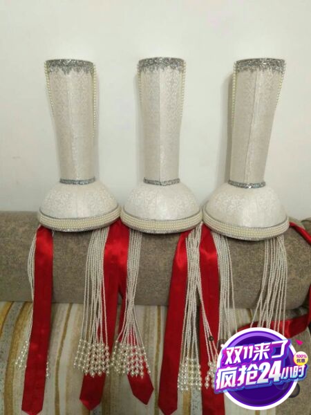 Mongolian head decoration Mongolian hat Hats Peach Lee Cup National Headwear Gold Award Style Mongolian Hat