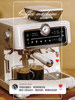 Debao Ma Metal Retro Espresso Coffee Machine with Integrated Grinding and Extraction for Home Use