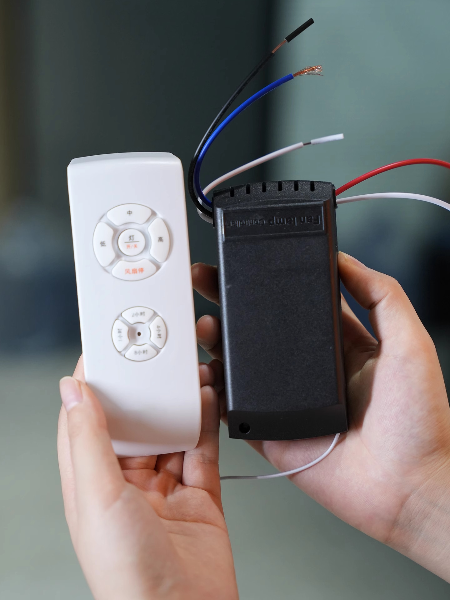 Invisible Ceiling Fan Light Remote Control Universal Non-Universal Wireless Controller Suitable for Opelis Receiver Accessories