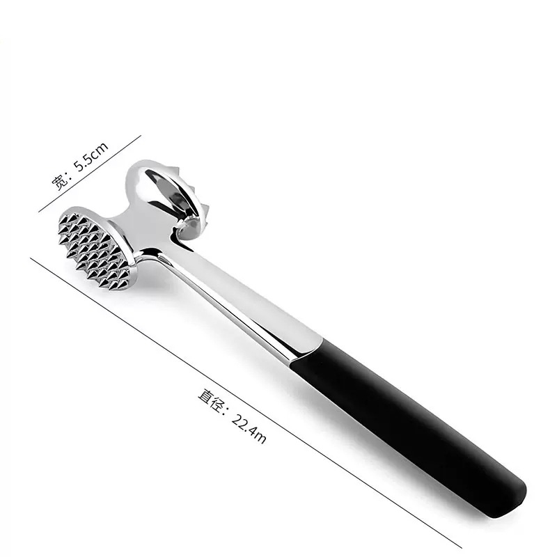 304 Stainless Steel Pine Meat Hammer Kitchen Home Beat Stew Hammer Subtender Meat Breaker Tool Knocks the Divine Instrumental-Taobao