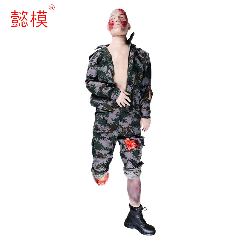 懿模YM-FOPS-001pro野战基础伤情卫勤训练模拟人真实体重搬运