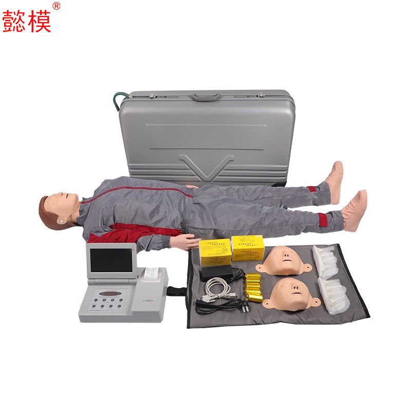 懿模 CPR690A心肺复苏模拟人 高级液晶屏显示 医学教学模型