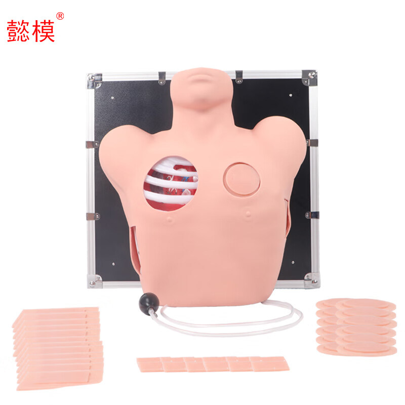 懿模L67 可进行胸部创伤后气胸和液胸的闭式引流操作训练以及引流管的术后护理练习。