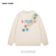 TIKOU National Trend Sweaty Style Star Jacquard Round Neck Sweater Knitted Sweater Pull-up Casual Loose Couple Top Trend