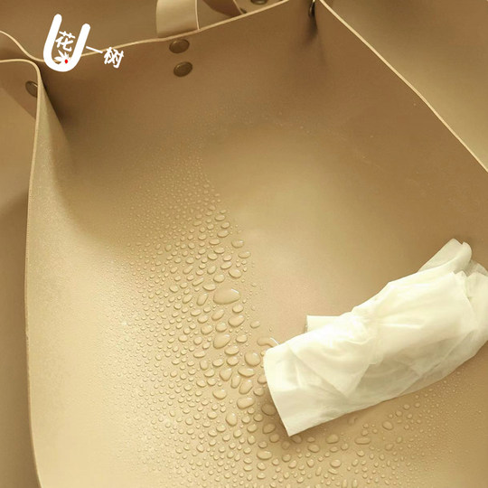 U Flower tragbare Rollaufbewahrungs-Garten-Bodenmatte für den Balkon zu Hause, zum Pflanzen von Blumen und zum Wechseln des Bodens, wasserdichte Sukkulenten-Wickel-Topfmatte