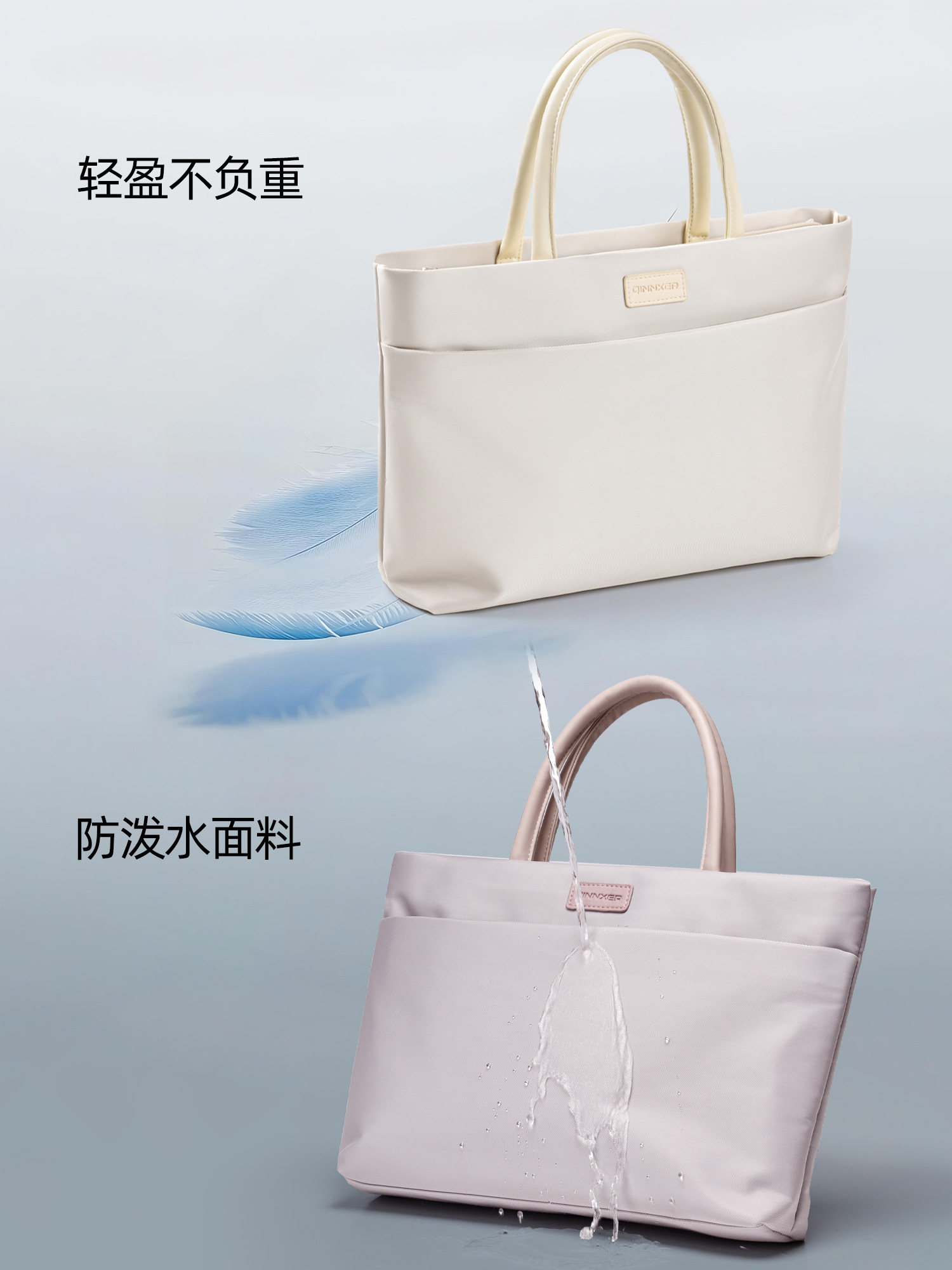 Good-Looking Laptop Bag, Drop-Proof and Shock-Proof, Suitable for Apple MacBook 13.3, Lenovo Air 14, Women's 15.6, Korean Style Simple Shoulder Bag 15, Huawei Mac 13inch Pro 16, Dell