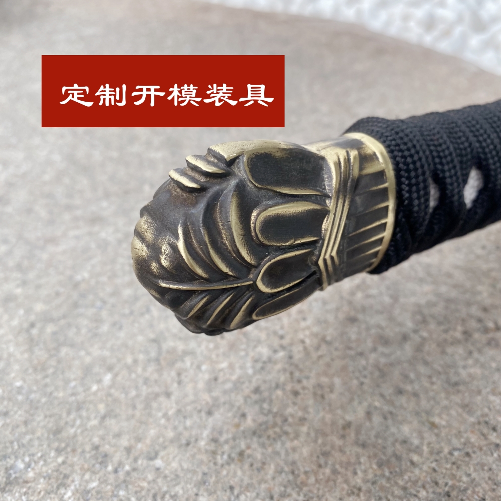 名刀月隐不死斩复刻版：只狼迷必入的木制影逝二度cosplay神器