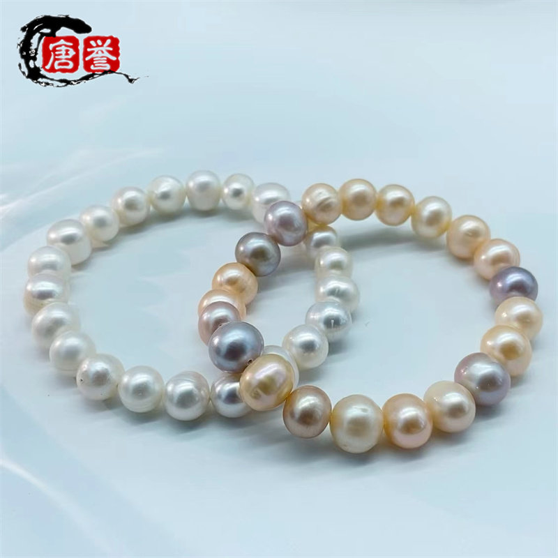 天然淡水珍珠手链近圆强光2024新款高品质手串,简约百搭送妈妈礼物的不二之选!-手饰-淘宝百科网