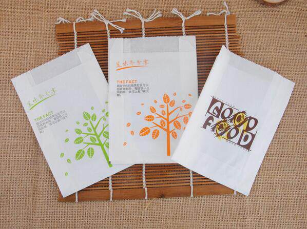 Price reduction Dexus with the same organ oil-proof paper bag Snack bag fries bag spicy wings bag chicken chops bag 100