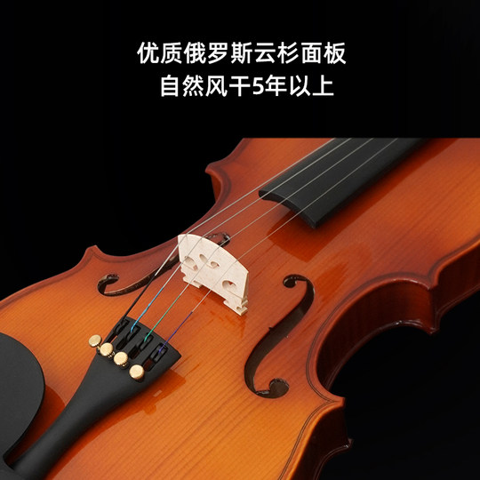 Moran Violins莫朗琴ML-S211实木手工小提琴儿童初学者考级学生
