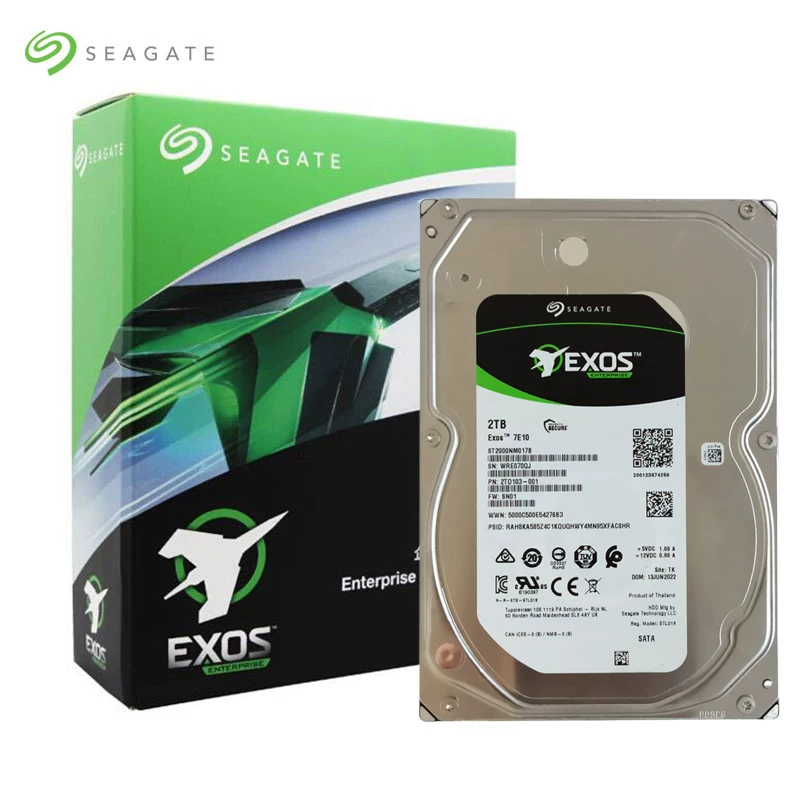 Seagate ST2000NM017B Galaxy enterprise-class 2T 7200 rpm NAS mechanical hard drive vertical 2TB