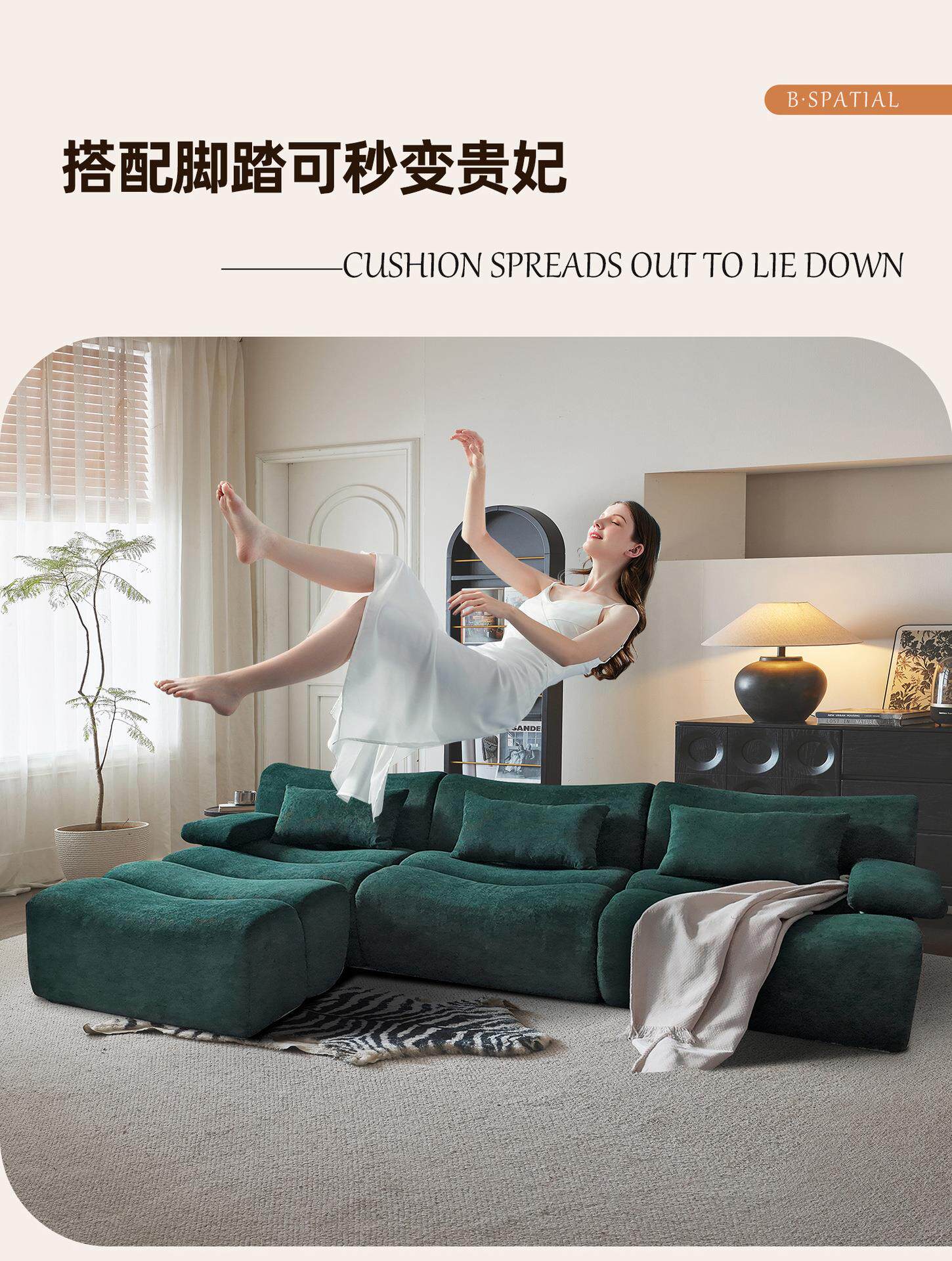 Функциональные диван 意大利竹节压缩沙发客厅小户型布艺意式直排外贸跨境卷包沙发