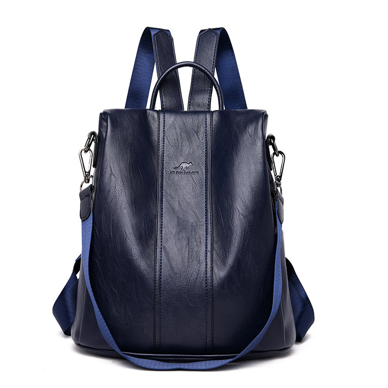 рюкзак anti-theft leather backpack women vintage shoulder bag ladie OTHER