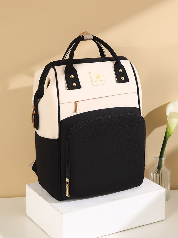 2025 New Stylish Mommy Bag, Large Capacity, Lightweight Mother and Baby Bag, Convenient for Going Out, Backpack, Mom Bag, Double Shoulder Bag