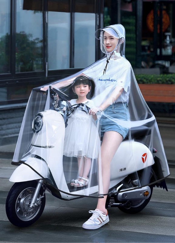 New Japanese Imported Raincoat for Electric Scooters, Unisex, Single-Person, Transparent, Parent-Child, Heavy Rain Protection, Bicycle Rain Poncho New Japanese Imported Raincoat for Electric Scooters, Unisex, Single-Person, Transparent, Parent-Child, Heavy Rain Protection, Bicycle Rain Poncho