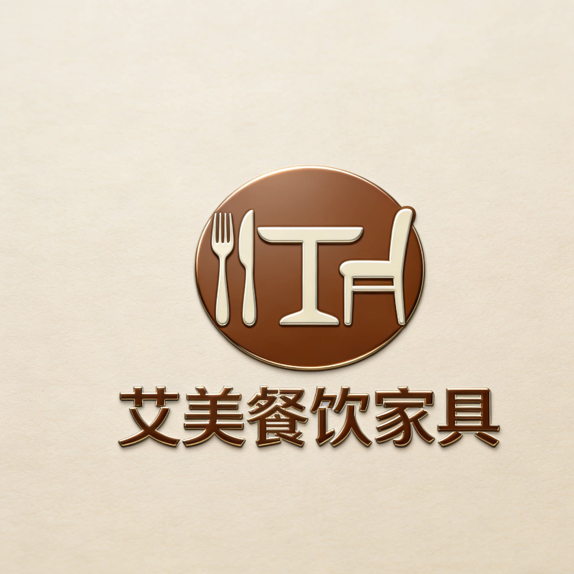 艾美餐饮家具的LOGO