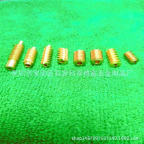 Shenzhen Spot Motor Small Modulus Worm 0 4 5 3 0 0 0 6 Mold Brass Worm