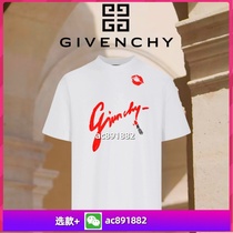 (Deposit) 4 Spring and Summer New Letter Printed Casual Sports Versatile Fashion Couple Tops for Men and Women 356