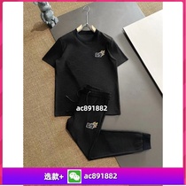 (Deposit) Pure cotton trendy short-sleeved shirts casual shirts fashionable half-sleeves 0 round neck soft loose and versatile tops