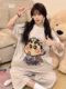 Crayon Shin-Tianjin pajamas for girls in summer thin short-sleeved pure cotton plus size loose and cute student home clothes