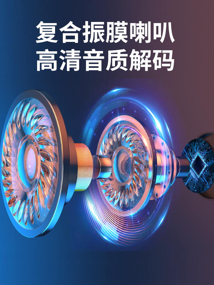 Hengjiang Bt30 Built-In Integrated Helmet Bluetooth Headset, Universal for Full-Face and Half-Face Helmets, Waterproof, Long Battery Life, Super Noise Reduction