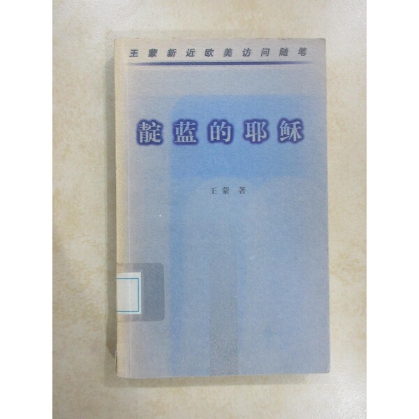 Authentic Books | the Indigo Jesus: Wang Meng's Recent European and American Travel Notes, by Wang Meng