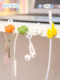 Hook thumb data cable universal wire management device student dormitory markless hole-free sticky hook desktop storage fixing