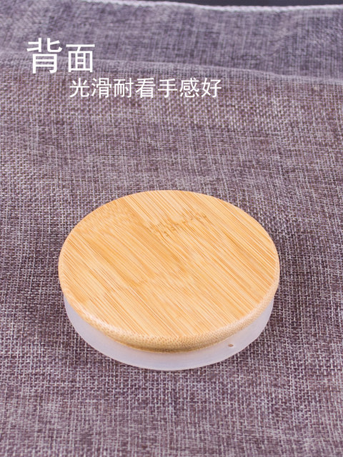 Universal Lid Glass Cup Tea Storage Cup Lid Round Bamboo Lid Water Cup Accessories Tea Cup Mug Lid