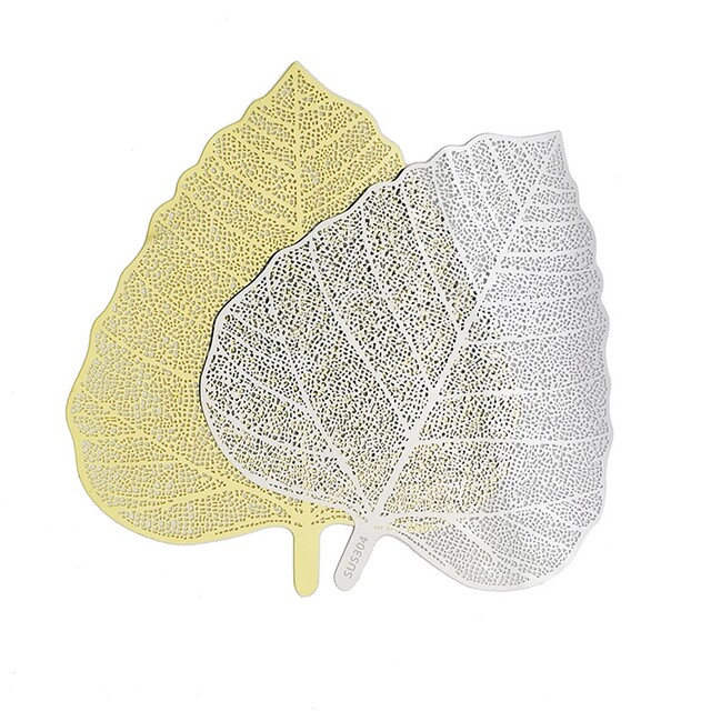 Leaf Tea Strainer, Creative Japanese-Style Bodhi Leaf Stainless Steel Tea Filter, Tea Leaf Strainer, Copper Tea Separator