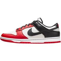 Nike Dunk Low Chicago black white and red mens and womens low-top casual sports sneakers DD3363-100
