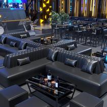 Customized KTV sofa bar bar nightclub leisure box wall corner special deck coffee table manufacturer