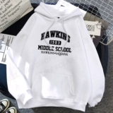 Hawkins Hoodie Мужчина женское модное пальто для мальчиков. Магазины дети, бедро
