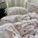 Cute girl ins soft and cute cat bed sheet four-piece set