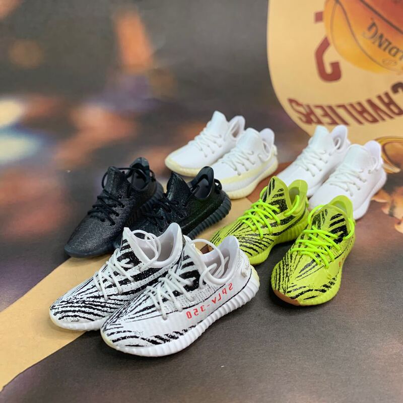 Yeezy 3502 Pair of Bare Shoe Keychains in Collaboration with Jordan 3D Sneaker Model Yeezy Collaboration Yeezy 3502 Pair of Bare Shoe Keychains in Collaboration with Jordan 3D Sneaker Model Yeezy Collaboration