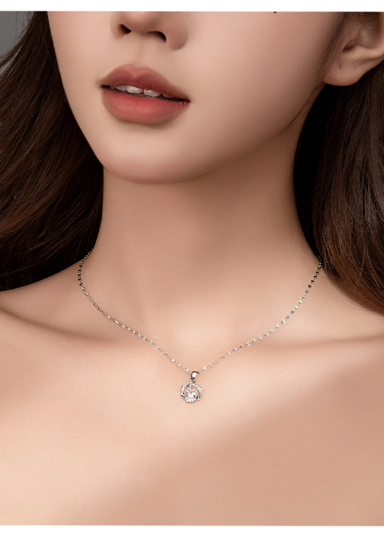 Серебряное ожерелье None FLYK 999