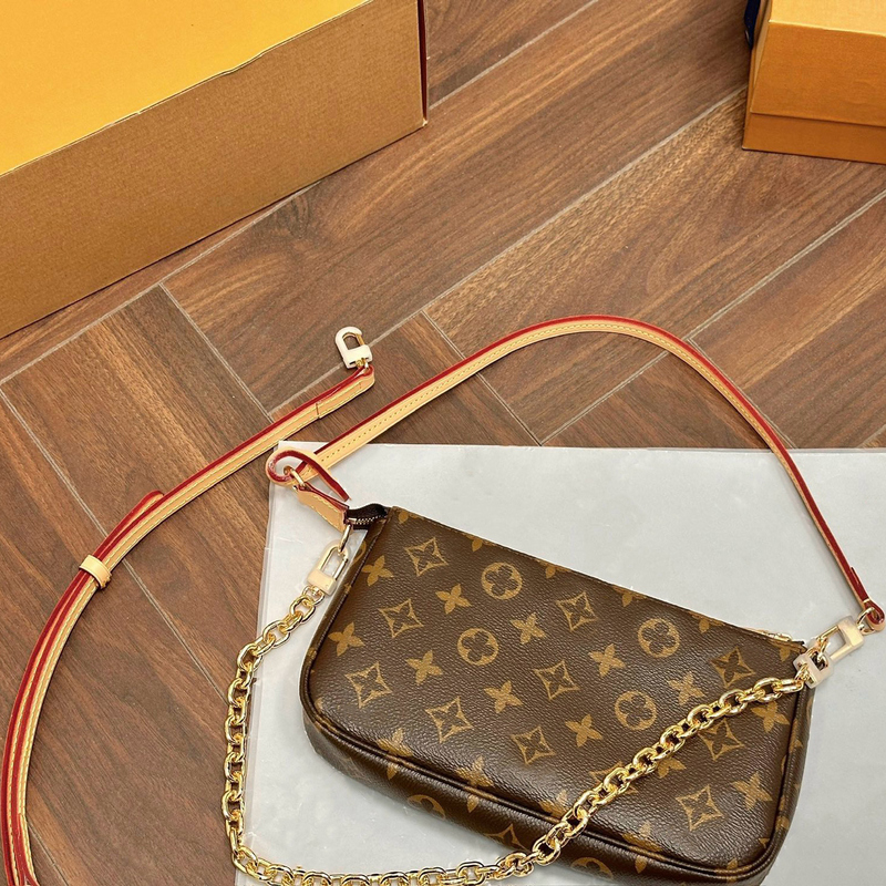 New Printed Mahjong Bag Armpit Bag Coin Purse Mobile Phone Bag Retro High-End Women's Bag Shoulder Handheld Crossbody Bag