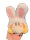British Vockoo Kirby Keychain Cute Plush Doll Bag Bunny Ears Toy Backpack Pendant