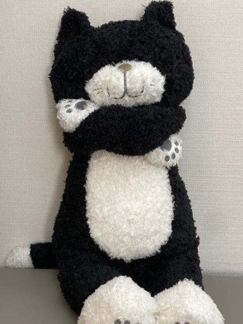 Vockoo Chami Cat Plush Doll Pillow Stuffed Toy Sleeping Doll Best Friend Girl Birthday Gift