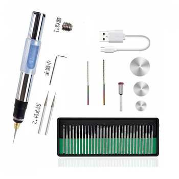 German Imported Technology Micro Electric Engraving Pen, Mini Electric Grinder and Polishing Machine, Marking Pen for Wood Carving and Jade