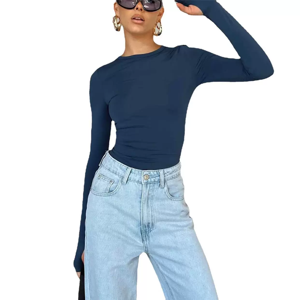 Женская футболка SPICE GIRL slim fit shirt новый товар