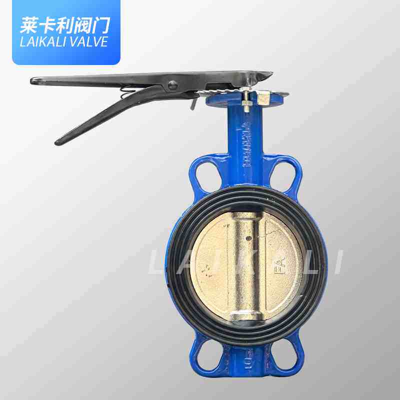 Handle butterfly valve D71X-16 pair of clamp type manual butterfly valve ductile iron soft seal DN50100150 -Taobao