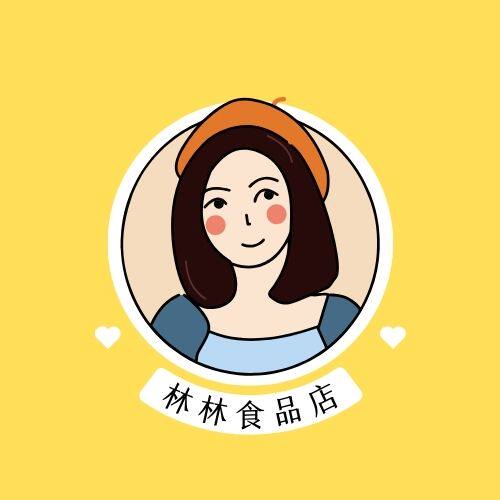 林林食品商行的LOGO