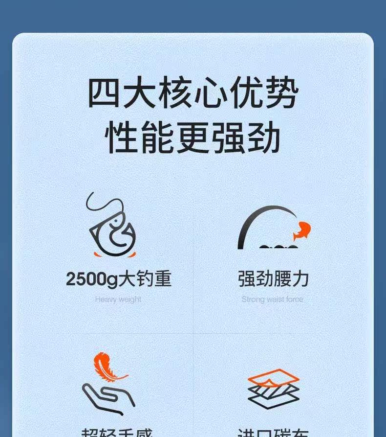Ice удочкой 鱼竿超细鲫鱼竿28调超轻手竿超硬6h台钓竿十大37火爆鱼杆19钓鱼竿 Other
