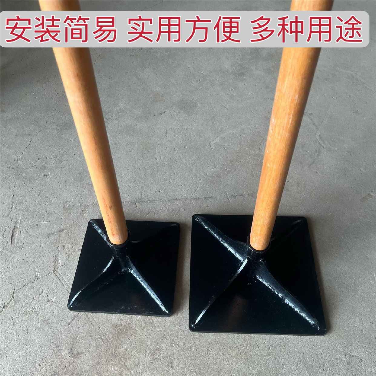 Машина 农用夯土器大号重型地基夯实地面压实打夯板工具挖树根凿岩平地