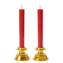 LED electronic candle light ornaments household smoke-free lamp for Buddha candle holder long light household battery long pole 3088